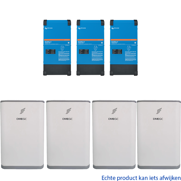HomeBox Standard AC LV/LFP - Muurmontage basic - 3PH/9kVA - 20,4 kWh/ 7,2 kW