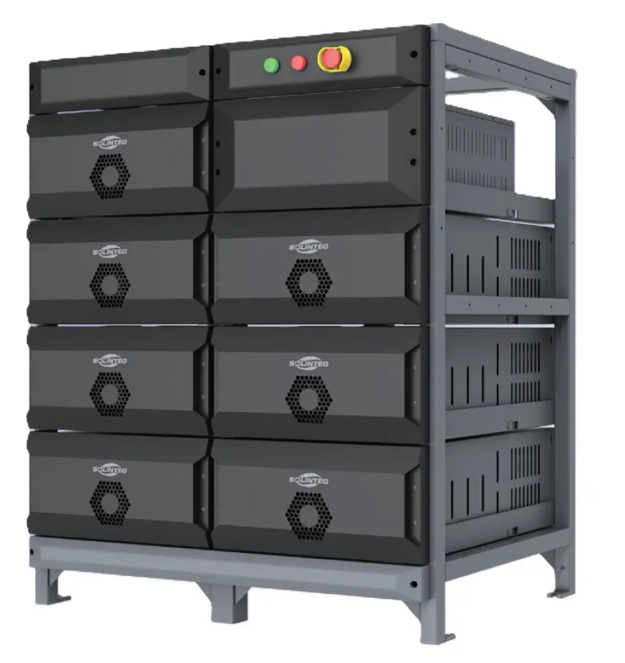Battery rack voor Solinteg E2BR - 4 tot 7 modules en BMS