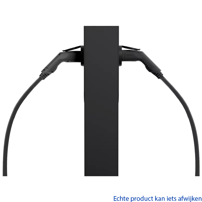 Veton TWO (2x socket) - Imperial Black - Coated metal - 2x 32A