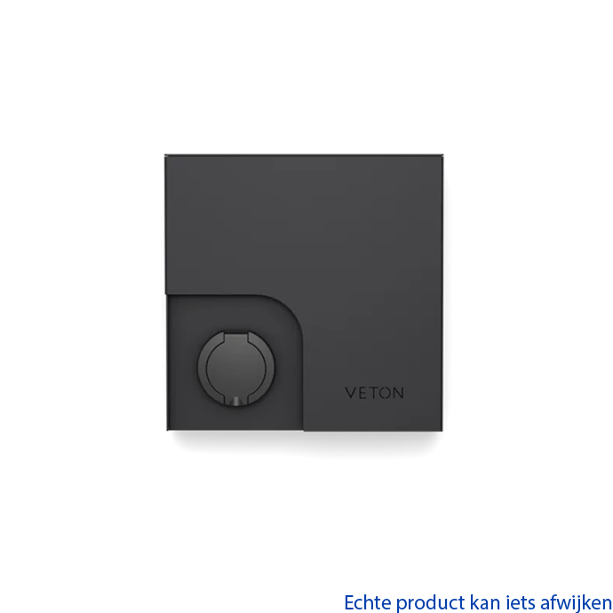 Veton WALL - Socket - Imperial Black - Coated metal - 1x 32A